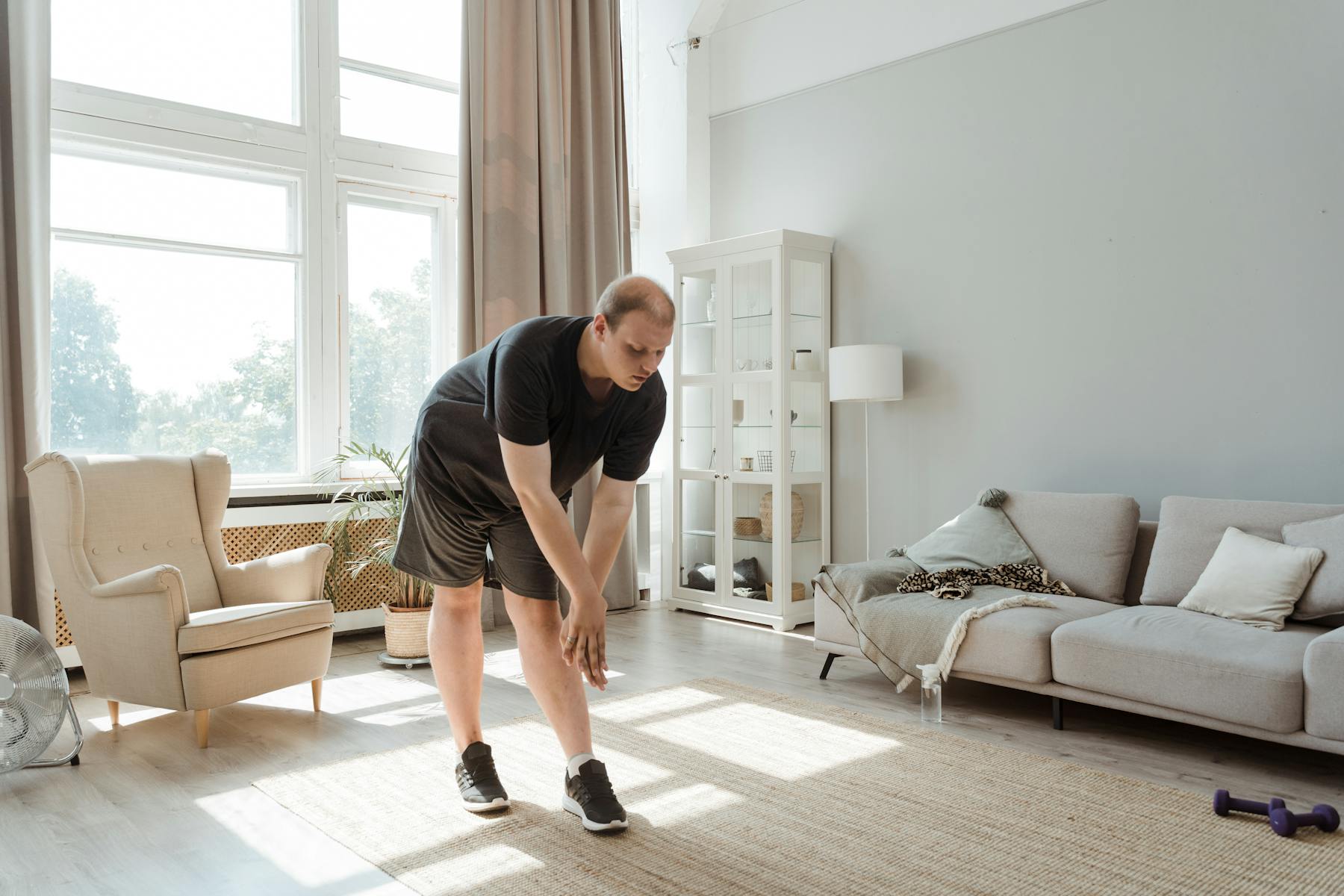 Otthoni edzés szegedi panellakásban — 4 négyzetméter is elég